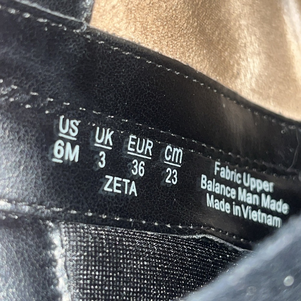 Abella True Comfort Women Professional Wedge Shoe Black Size 6 M Shoes Business - Picture 15 of 16